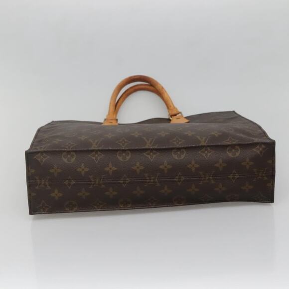 LOUIS VUITTON Monogram Sac Plat Hand Bag M51140 - Picture 9 of 12
